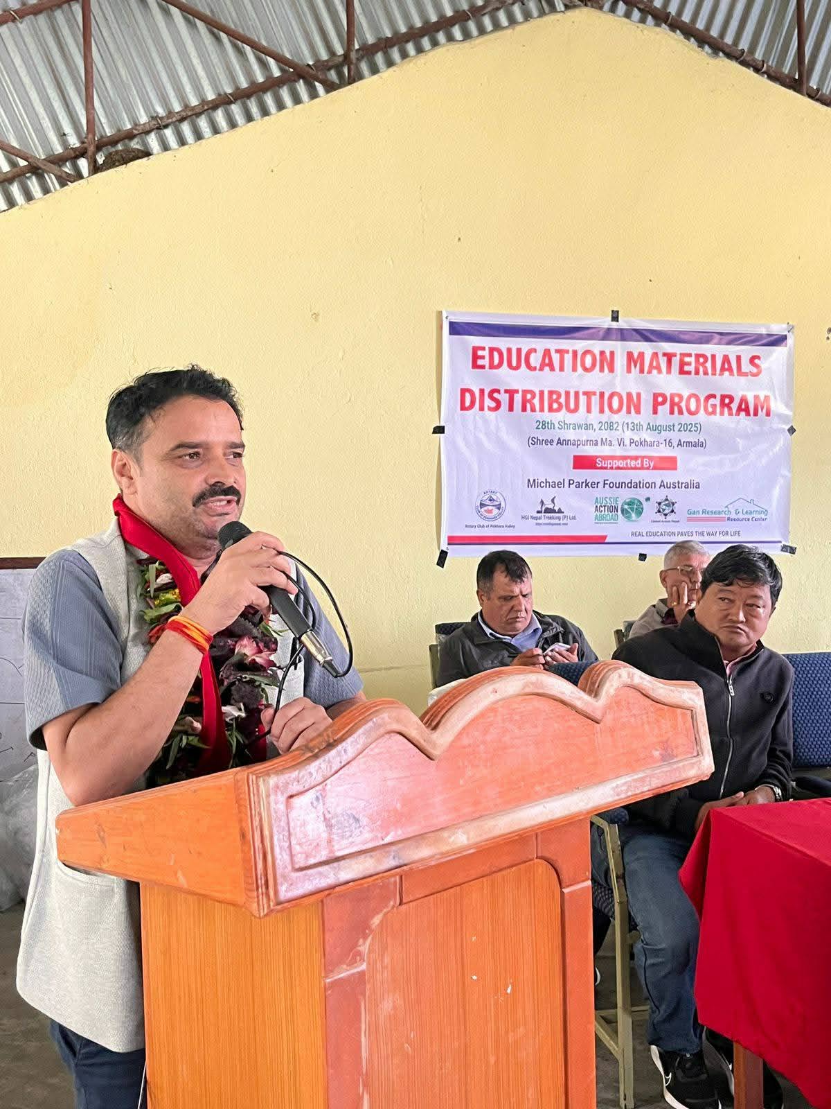 Stationary and school Bag Distribution