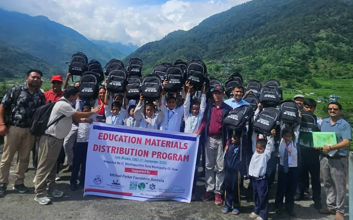 Sanitary Pad & Education Materials Distribution